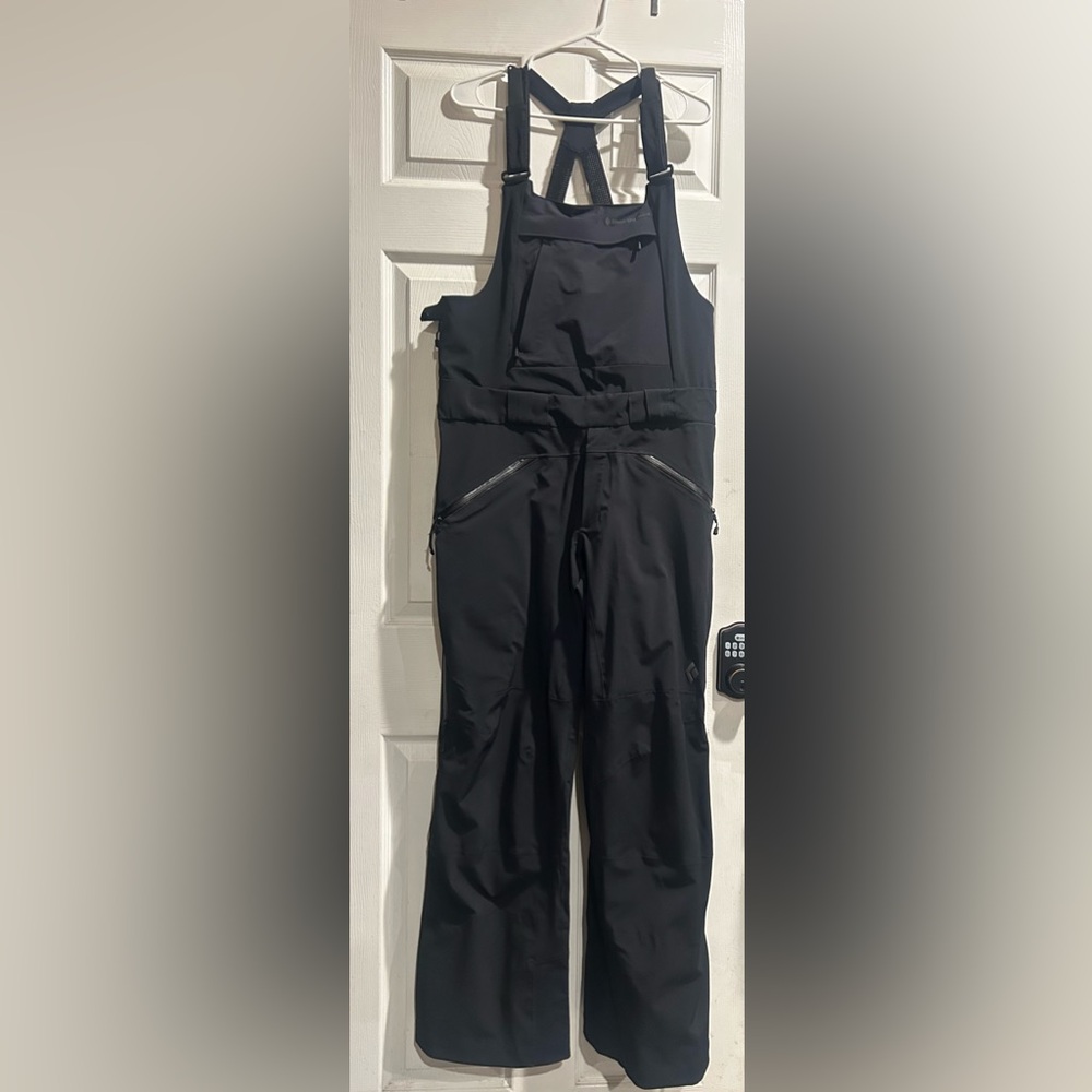 Black Diamond Mens Snowboard/ Ski Recon Stretch Pro Bib size large